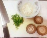 簡単☆ジューシーしいたけのマヨネギ詰め作り方3写真