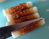 スナップエンドウが主役✿竹輪天ぷら揚げ✿作り方1写真