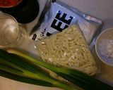 レトルトで和風カレーうどん作り方1写真
