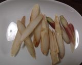 うどのきんぴら作り方1写真