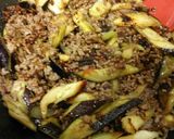 なすとたけのこの麻婆風肉味噌炒め作り方3写真