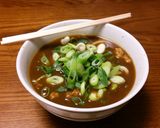 レトルトで和風カレーうどん作り方7写真