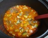 簡単！お野菜たっぷりミネストロー作り方5写真