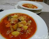 簡単！お野菜たっぷりミネストロー作り方6写真