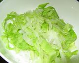 ヘルシー♡鶏もやし照り焼きハンバーグ丼♪作り方9写真