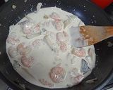 海老とエリンギのクリームパスタ作り方7写真
