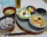 桜えびと春キャベツと豆腐のとろ煮作り方6写真