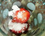 簡単！いちご牛乳作り方2写真