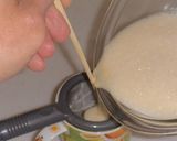 圧力鍋でなめらかプリン作り方7写真