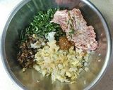 簡単　子供が喜ぶ味噌がみそ！白菜で餃子作り方5写真