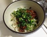 納豆を甘味噌と合挽きであわせました作り方6写真