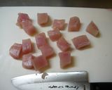 マグロと夏野菜の彩り炒め作り方1写真