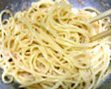 白だしで簡単なのに極ウマの明太子パスタ作り方5写真