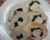 MM21♪鳥むね肉のほうれん草まきまき♪作り方4写真