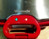 ビタントニオで♪卵とチーズのパニーニ作り方1写真
