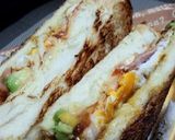 フライパンで♪アボカド玉子のホットサンド作り方10写真