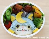 妖怪ウォッチ　ブシニャン＊キャラ弁作り方8写真