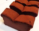 バター不使用！極上濃厚豆腐ガトーショコラ作り方5写真