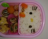 まきすでくっついたハートの卵焼きﻌﻌﻌ♡作り方6写真