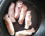 お弁当に♪簡単くるくるポークチャップ風作り方1写真
