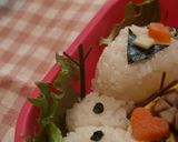 オラフ弁当♪枝(手)アイデアは必見！作り方5写真