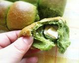 ホワイトチョコ入り抹茶のちぎりパン♪作り方8写真