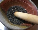 オモニの春♫山菜こごみの胡麻ナムル作り方2写真