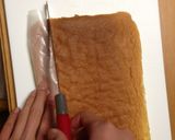 ロールケーキ☆巻かないふわふわタイプ作り方9写真
