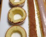 ロールケーキ☆巻かないふわふわタイプ作り方10写真