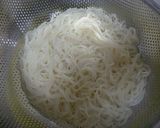 冷麺に辛子高菜のせて作り方3写真