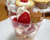 ロールケーキ☆巻かないふわふわタイプ作り方13写真