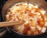 簡単お昼★卵＆豆腐にゅうめん作り方3写真
