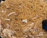 フライパンひとつで作るスパゲッティ作り方3写真