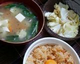 【麻婆豆腐の素】で炊込ご飯♡&スープも♪作り方6写真