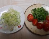 びん長まぐろ角切りのバター醤油丼作り方3写真