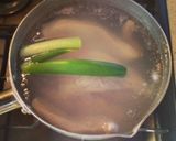 たたききゅうりと鶏肉の、かつお梅和え作り方1写真