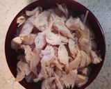 たたききゅうりと鶏肉の、かつお梅和え作り方7写真
