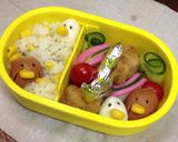 うずらとウィンナーのひよこ？ペンギン？作り方9写真