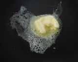 びん長まぐろ角切りのバター醤油丼作り方9写真