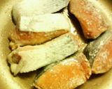 鮭の☆大葉辛子味噌のっけて焼き♪♪作り方3写真