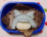妖怪ウォッチのブシニャンおにぎり作り方2写真