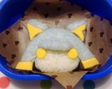 妖怪ウォッチのブシニャンおにぎり作り方4写真