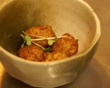 たけのこの固い所で♪もちふわたけのこ団子作り方6写真