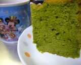 簡単ふわ・ふわ　抹茶シフォンケーキ作り方6写真