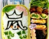 お弁当に♪海苔付け目玉焼作り方5写真