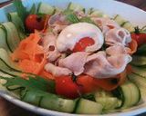 おろしネギだれで★冷しゃぶサラダ冷麺作り方6写真