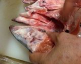 初心者OKマグロ漁師さん鮭頭簡単さばき方作り方9写真
