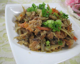 味付きさば缶でごぼうのしぐれ煮作り方4写真