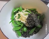 スナップエンドウのゴママヨ和え作り方3写真