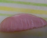 キャラ弁♥ハムでカイワレのお花♡作り方1写真